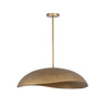 Maxim Lighting Denarii 24" Iron Pendant Natural Gold