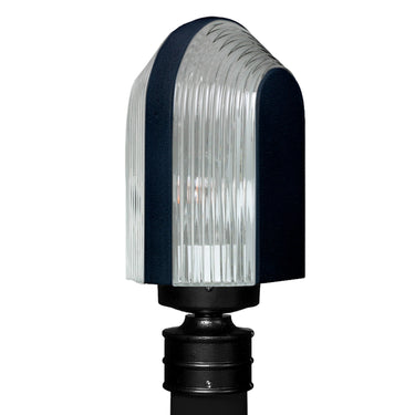 Costaluz 3139 post lantern: Black | Besa Lighting