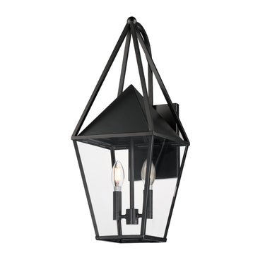 Maxim Lighting Bavaria Large 2-Light Outdoor Wall Sconce Black
