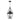 Maxim Lighting Bavaria 2-Light Large Outdoor Pendant Black