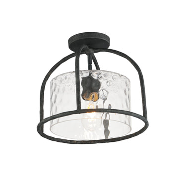 Maxim Lighting Del Mar Semi Flush Pendant Blacksmith