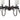 Maxim Lighting Town & Country 8-Light Chandelier Black
