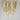 Maxim Lighting Majestic 10-Light Flush Mount Gold Leaf