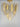Maxim Lighting Majestic 10-Light Flush Mount Gold Leaf