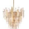 Maxim Lighting Majestic 12-Light Chandelier Gold Leaf