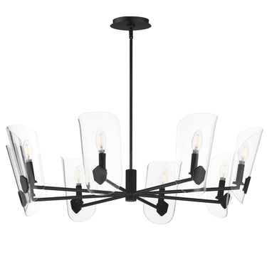 Maxim Lighting Armory 8-Light Chandelier Black