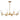 Maxim Lighting Armory 8-Light Chandelier Natural Aged Brass