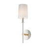 Maxim Lighting Uptown Wall Sconce Satin Brass/Polished Nickel