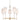 Maxim Lighting Uptown 5-Light Chandelier Satin Brass/Polished Nickel