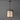 Maxim Lighting Ruffles 3-Light Pendant Black/Antique Brass