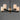 Maxim Lighting Ruffles 5-Light Chandelier Black/Antique Brass