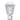 Costaluz 3272 post lantern: White | Besa Lighting