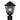 Costaluz 3272 post lantern: Black | Besa Lighting
