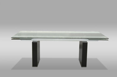 Lisbon Glass Extendable Dining Table