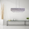 Finesse Decor Cinderella Crystal Rectangular Chandelier 12 Light