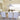 Finesse Decor 6 Petal Flower Dimmable LED Chandelier Chrome