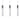 Finesse Decor Acrylic Cylinder Chandelier 3 Light
