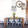 Finesse Decor Adele Geometric Pendant 3 Light