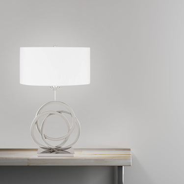Finesse Decor Origami LED Table Lamp Chrome