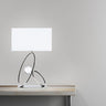 Finesse Decor Ovals Crystal Table Lamp 1 Light