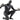 Finesse Decor Jean Sculpture Matte Black and Steel