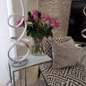 Finesse Decor Amsterdam LED with Touch Dimmer Table Lamp Silver