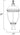 Maxim Lighting Knob Hill Cast 3-Light Outdoor Pole/Post Lantern Sienna