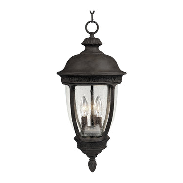 Maxim Lighting Knob Hill Cast 3-Light Outdoor Hanging Lantern Sienna