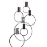 Finesse Decor Hong Kong LED Circular Chandelier Chrome