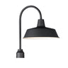 Maxim Lighting Pier M Post Lantern Black
