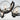 Maxim Lighting Curlicue 8-Light Pendant Black/Polished Nickel