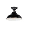 Maxim Lighting Granville Flush Mount Gloss Black/Black