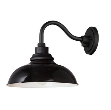 Maxim Lighting Granville Outdoor Wall Sconce Gloss Black/Black