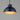 Maxim Lighting Rockport 10" Pendant Glossy Navy/Natural Aged Brass
