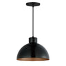 Maxim Lighting Rockport Pendant Black/Antique Copper