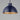 Maxim Lighting Rockport 12" Pendant Glossy Navy/Natural Aged Brass