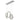 Finesse Decor 5 Hoop Crystal Progression Chandelier Chrome