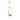 Finesse Decor Amsterdam LED Dimmable 63" Floor Lamp - Sandy Gold