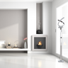 Finesse Decor Munich LED Chrome 63" Floor Lamp Dimmable