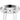 Finesse Decor Monroe Crystal Chandelier - Chrome