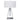 Finesse Decor Table Lamp Night Light With Crystal tube