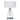 Finesse Decor Table Lamp Night Light With Crystal tube