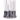 Finesse Decor 5 Acrylic Cylinder Table Lamp - Chrome