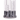 Finesse Decor 5 Acrylic Cylinder Table Lamp Chrome