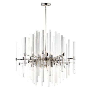 Maxim Lighting Divine 29" Chandelier Polished Nickel