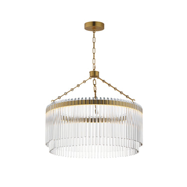 Maxim Lighting Jolie 24" LED Pendant Natural Aged Brass