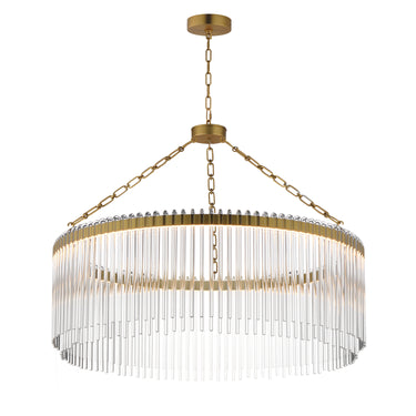 Maxim Lighting Jolie 34" LED Pendant Natural Aged Brass