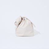 Tekateka Knot Shoulder Bag, White — Mate Mono, view 1