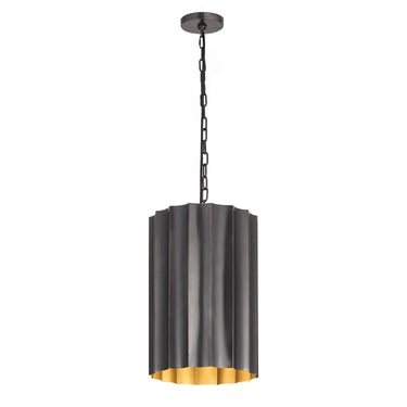 Maxim Lighting Allegra Small Pendant Gunmetal/Gold