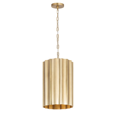 Maxim Lighting Allegra Small Pendant Weathered Brass